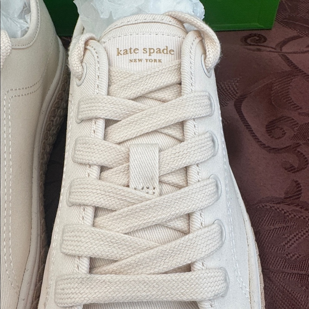 ♠️ Kate spade Taylor Platform Sneakers. Ladies 8 - Picture 6 of 14